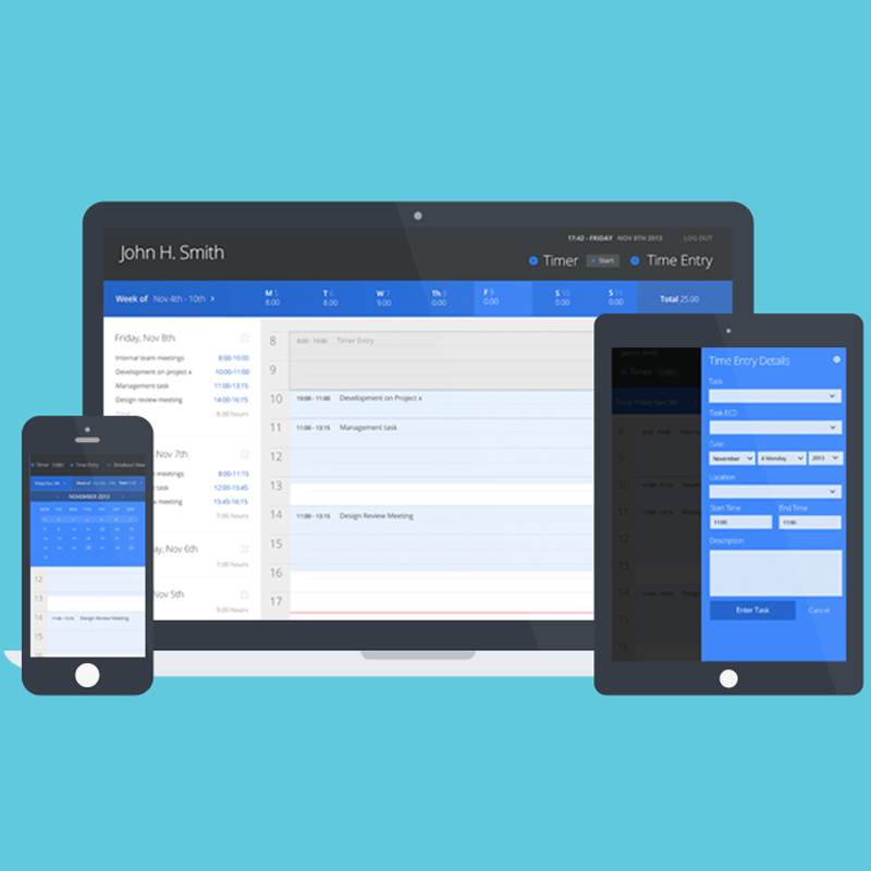 Responsive Scheduler UX & Design